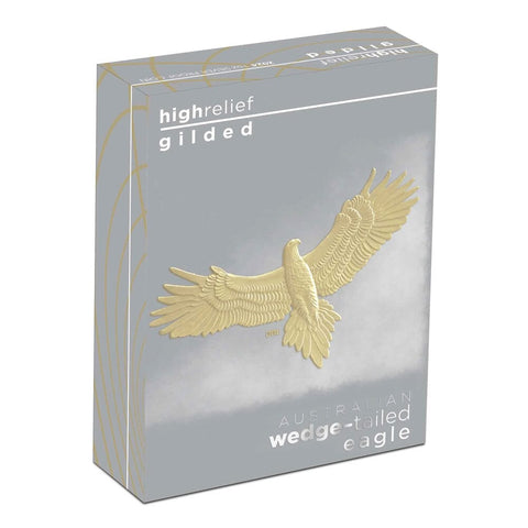 2024 Australia $1 Gilded High Relief Wedge-Tailed Silver Eagle - NGC PF 70 UCAM in OGP w/ CoA