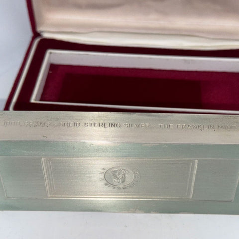 1972 Kilogram (32.15 toz) Sterling Silver 'Dow Crosses 1000' Commemorative Bar