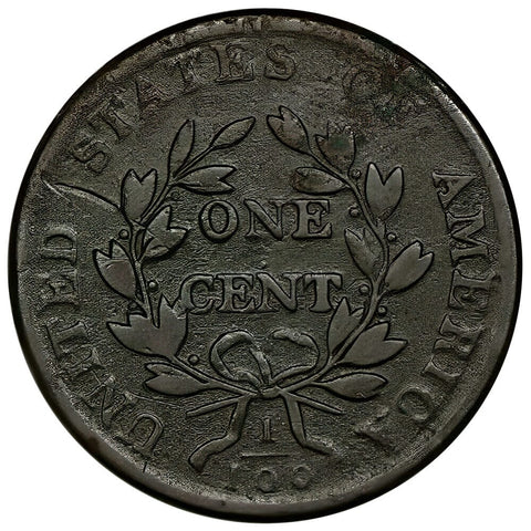 1803 Sm. Date/Sm. Fraction Draped Bust Large Cent - Very Good Details