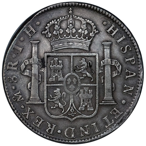 1804-TH Mexico Silver 8 Reales KM. 109 - Very Fine