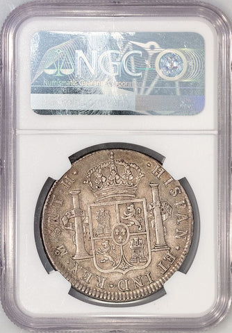 1806-TH Mexico Silver 8 Reales KM.109 - NGC AU 53 - About Uncirculated