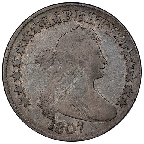1807 Draped Bust Half Dollar ~ Overton 105 [R1] - Very Good