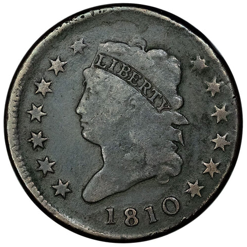 1810 Classic Head Large Cent - Good Details