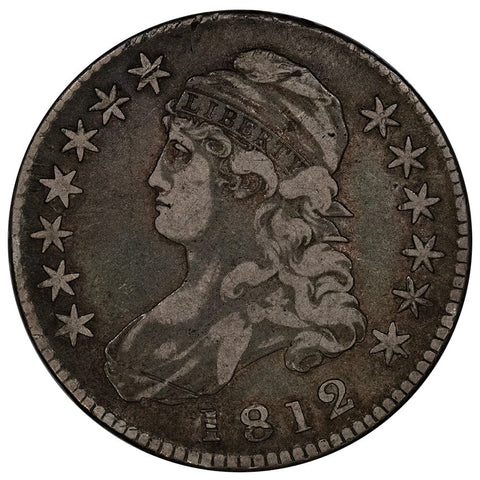 1812 Capped Bust Half Dollar O-109a [R2] - Fine