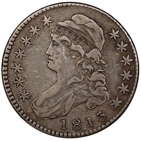 1813 Capped Bust Half Dollar - Overton 105 [R1] - Very Fine