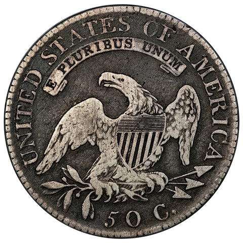 1819/8 Capped Bust Half Dollar ~ Overton 101 [R1] - Fine+ Details