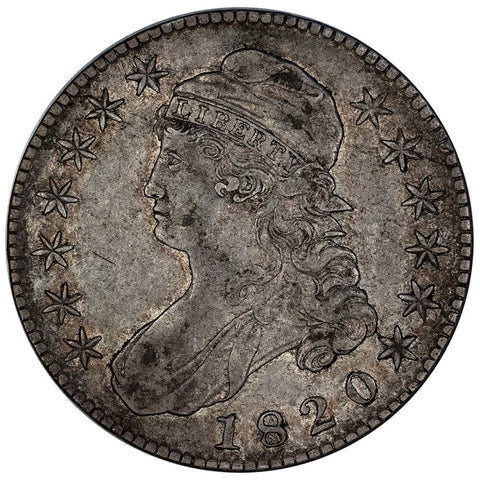1820 Capped Bust Half Dollar ~ Overton 105 [R1] - Very Fine