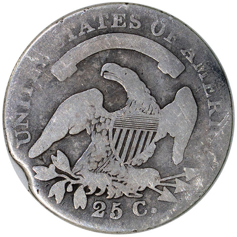 1821 Capped Bust Quarter - Good Details