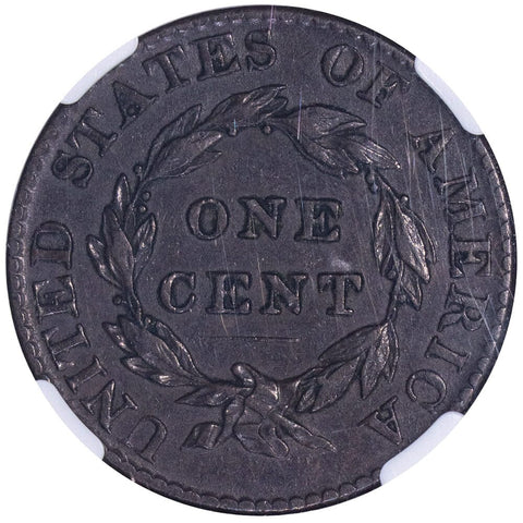 1824 Coronet Half Cent - NGC XF 45 BN - Extremely Fine