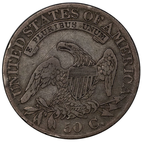1826 Capped Bust Half Dollar - Fine+ Details