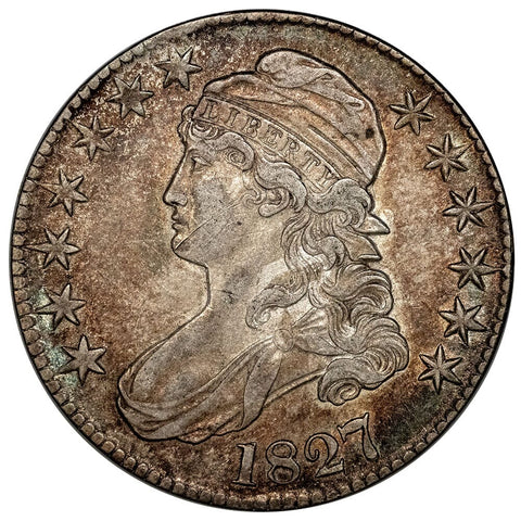 1827 SB2 Capped Bust Half Dollar - Overton 112 (R3) - Extremely Fine
