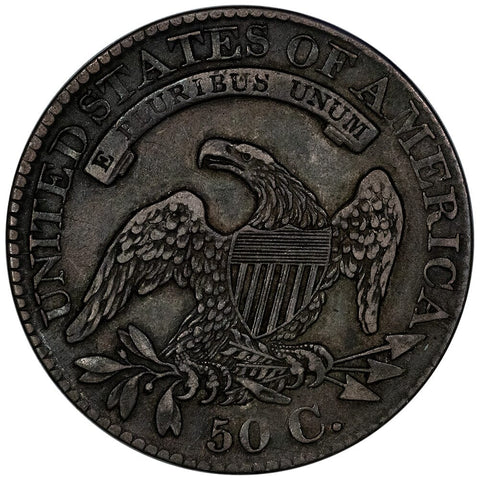 1827/6 Capped Bust Half Dollar ~ Overton 102 [R1] - Choice Very Fine+