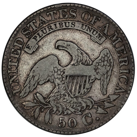 1828 Capped Bust Half Dollar ~ Overton 114 [R3] - Fine
