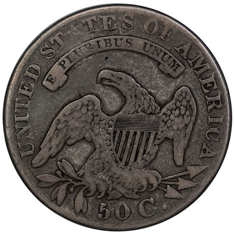1829 Capped Bust Half Dollar - Very Good