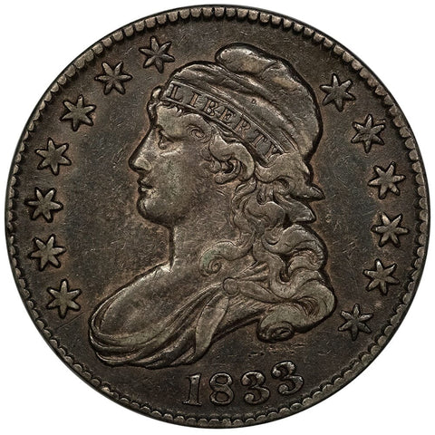 1833 Capped Bust Half Dollar - Very Fine