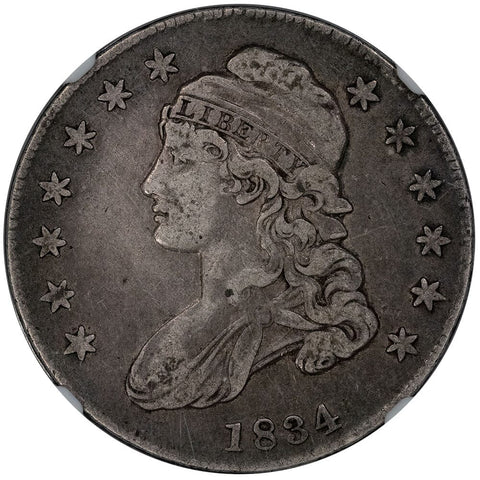 1834 Capped Bust Half Dollar - NGC VF 30 - Very Fine+