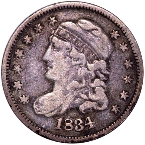 1834 Capped Bust Half Dime - Very Fine