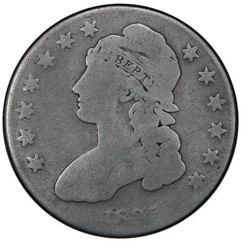 1835 Capped Bust Half Dollar - About Good