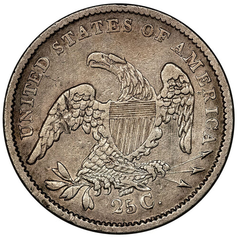 1835 Capped Bust Quarter - Very Fine Details