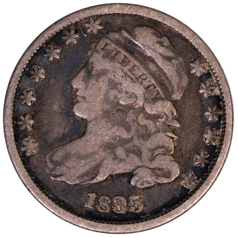 1835 Capped Bust Dime - Very Good