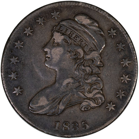1835 Capped Bust Half Dollar - Extremely Fine