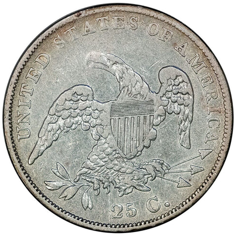 1836 Capped Bust Quarter - Very Fine Details