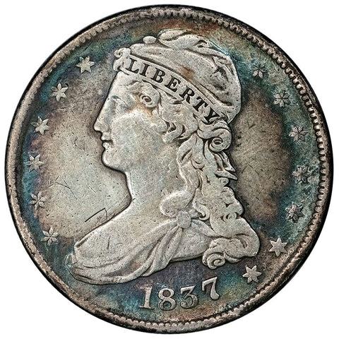 1837 Capped Bust Half Dollar - Very Fine Details
