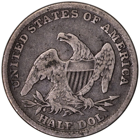 1838 Capped Bust Half Dollar - Fine