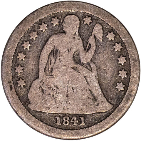 1841-O Seated Liberty Dime - Very Good