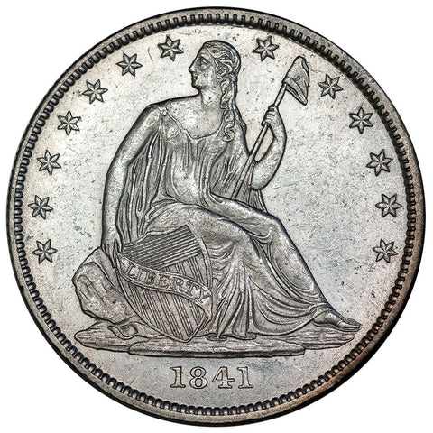 1841-O Seated Liberty Half Dollar - About Uncirculated