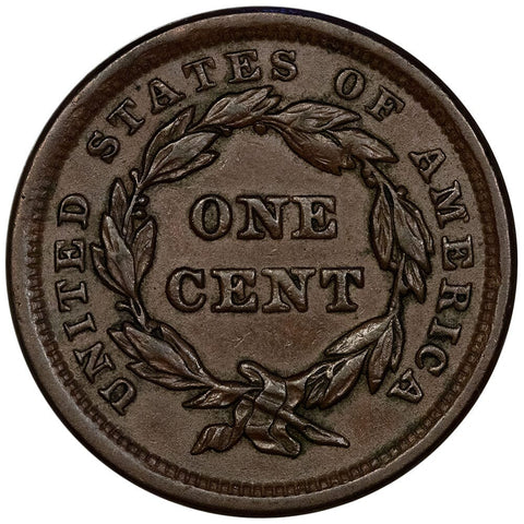 1842 Large Date Braided Hair Large Cent - Extremely Fine+