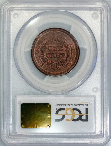 1850 Large Cent - PCGS MS 65 BN - Gem Uncirculated, Nice Protected Red Luster