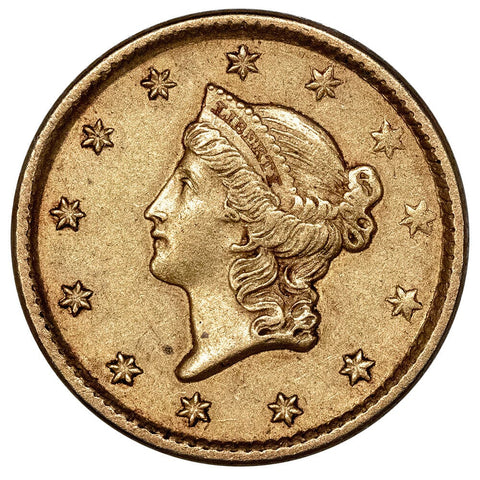 1850 Type-1 Gold Dollar - Extremely Fine