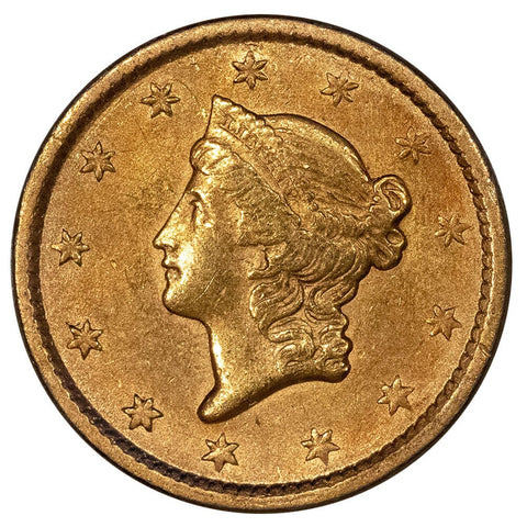 1851 Type-1 Gold Dollar - Extremely Fine