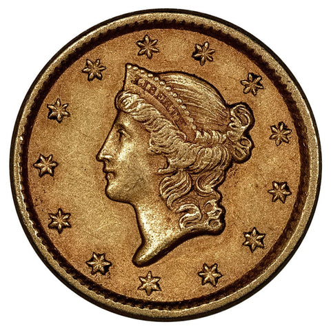 1851 Type-1 Gold Dollar - Extremely Fine