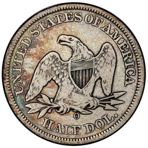 1854-O Arrows Seated Liberty Half Dollar - Fine