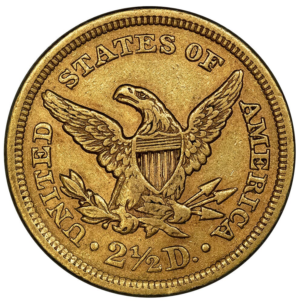1855 2 5 Liberty Gold Coin Extremely Fine 1855-2-5-liberty-gold-coin-extremely-fine
