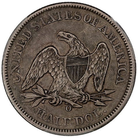 1855-O Arrows Seated Liberty Half Dollar - PCGS XF 45