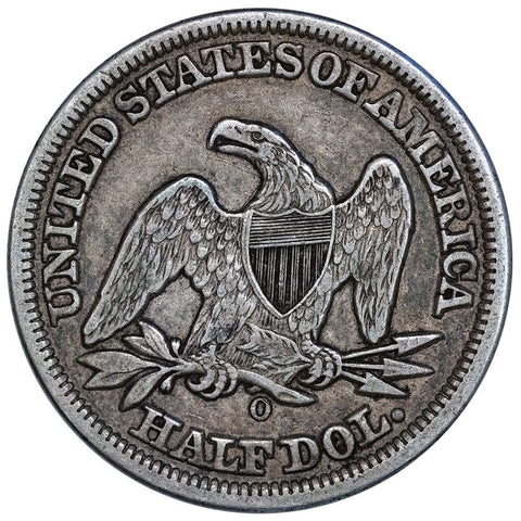 1855-O Seated Liberty Half Dollar - Very Fine+