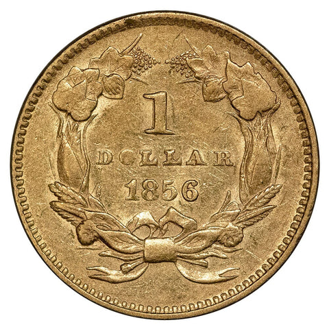 1856 Type-3 Gold Dollar - About Uncirculated