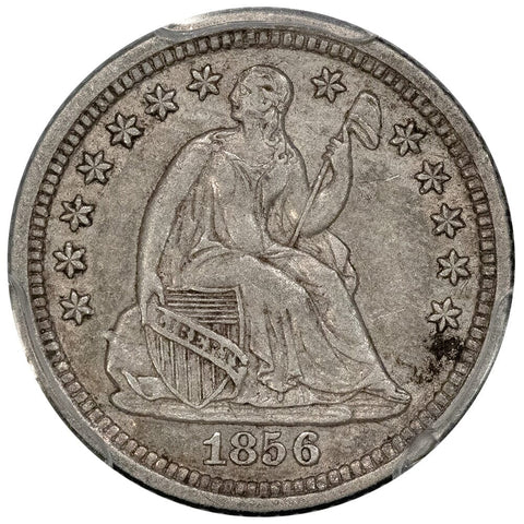 1856-O Seated Liberty Half Dime - PCGS XF 45 - Choice Extremely Fine