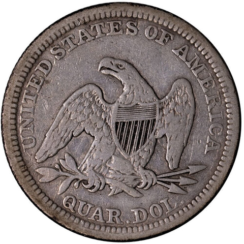 1856 Seated Liberty Quarter - Very Fine