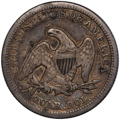 1857 Seated Liberty Quarter - Very Fine