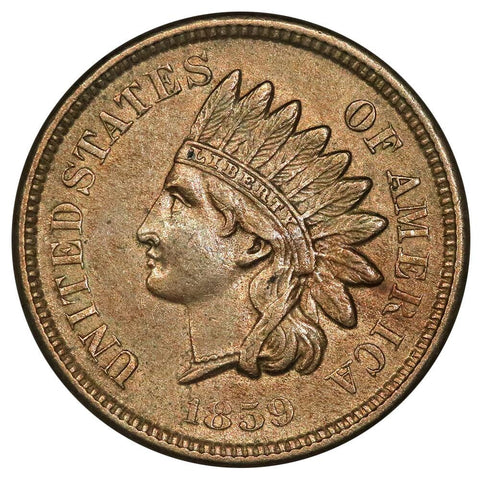 1859 Indian Head Cent - Red Uncirculated