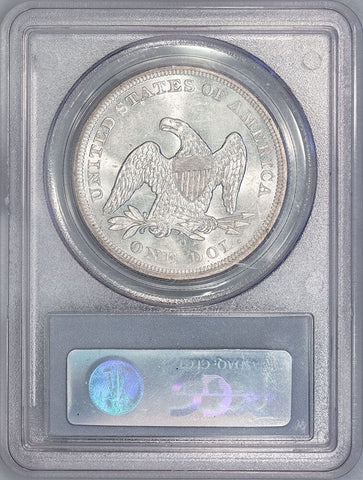 1860-O Seated Liberty Dollar - PCGS MS 63 - Choice Brilliant Uncirculated