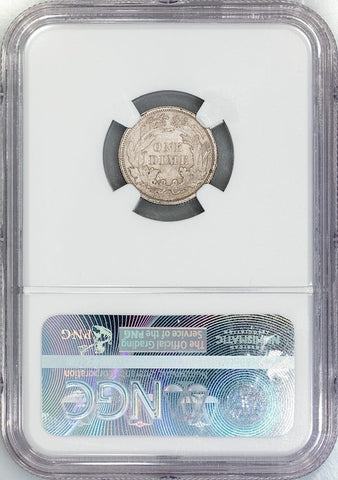 1861 Seated Liberty Dime - NGC MS 63 - Choice Brilliant Uncirculated