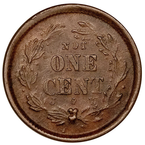 1863 Not One Cent Patriotic Civil War Token F-93/362 - Extremely Fine+