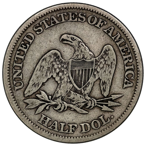 1864 Seated Liberty Half Dollar - Fine - Mintage: 379,100