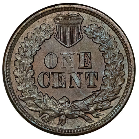 1864 CN Indian Head Cent - About Uncirculated+