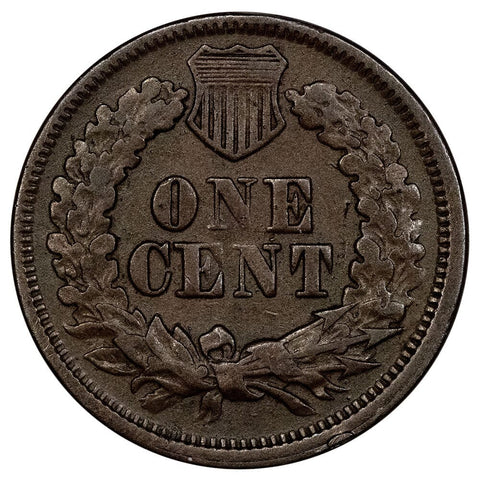 1866 Indian Head Cent - Very Good